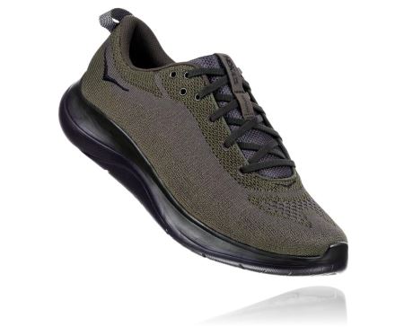 Hoka One One Hupana Flow Homem - Tenis Corrida Estrada Verdes | PT-5qr77qm